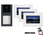 Preview: BALTER EVO WLAN Aufputz Video Türsprechanlage 2-Draht BUS für 1-Familienhaus  3 x 7" WiFI Touchscreen Monitor und Hauptstromverteiler