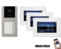 Preview: BALTER EVO WLAN Aufputz Video Türsprechanlage 2-Draht BUS für 1-Familienhaus  3 x 7" WiFI Touchscreen Monitor und Hauptstromverteiler_2
