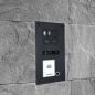 Preview: BALTER ERA RFID Unterputz-Türstation für 1 Familienhaus mit Smartphone App und Bewegungsmelder-Funktion