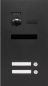 Preview: Video Türsprechanlage BALTER EVO KARBON WIFI 2-Draht BUS Komplettsystem mit Unterputz Türstation in Karbon für 2 Teilnehmer und 2x 7" Touchscreen Monitor und Hauptstromverteiler