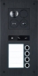 Preview: BALTER ERA RFID Unterputz-Türstation für 4 Familienhaus mit Smartphone App und Bewegungsmelder-Funktion