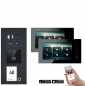 Preview: Balter ERA Video Haussprechanlage mit Fingerprint für 1 Familienhaus mit 2x 7" Monitor