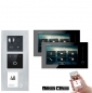 Preview: Balter ERA Video Türsprechanlage mit Fingerprint für 1 Familienhaus mit 2x 7" Monitor