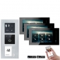 Preview: Balter ERA Video Wechselsprechanlage mit Fingerprint für 1 Familienhaus mit 3x 7" Monitor