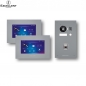 Preview: Excellent IP Sprechanlagen-Tuersprechanlagen-Klingelanlage  für 1-Familienhaus mit 2x 7" Monitor und  Fingerprint in Silber