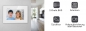 Preview: BALTER EVO Aufputz Video Türsprechanlage 2-Draht BUS für 1-Familienhaus mit 7" Touchscreen Monitor und Hauptstromverteiler