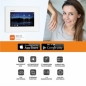 Preview: WLAN Video Gegensprechanlage BALTER EVO WIFI 2-Draht BUS  für Einfamilienhaus mit 2 x Touchscreen 7 Zoll Monitor in Weiß