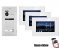 Preview: WLAN Video Sprechanlage BALTER EVO 2-Draht BUS für 1-Familienhaus mit 3x Touchscreen 7 Zoll Monitor