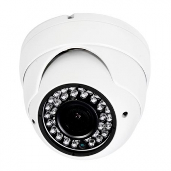 Videoüberwachung Set 4x Farb IR Dome Überwachungskamera 540TVL, 3,5-8mm Objektiv, 25m Nachtsicht, 4 Kanal H.264 Digitalrecorder, 250GB-IS-KS11