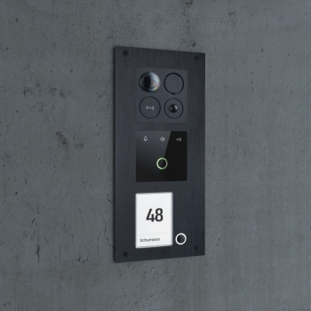 Balter ERA Video Türsprechanlage mit Fingerprint für 1 Familienhaus mit 3x 7" Monitor