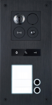 BALTER ERA RFID Unterputz-Türstation für 2 Familienhaus mit Smartphone App und Bewegungsmelder-Funktion