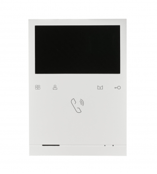 Video Türsprechanlage BALTER EVO QUICK für 6 Familienhaus mit 6x 4,3 Zoll Monitor 2-Draht BUS RFID Türstation mit 150° Weitwinkel-Kamera