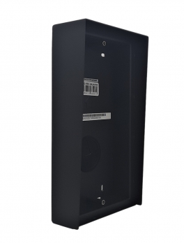 Aluminium Aufputz-Montagebox Dose BLACK für BALTER EVO Unterputz Türstationen in Schwarz