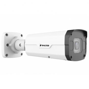 BALTER X ECO 4.0MP IP Außenkamera, 2.7-13.5mm AF Motorzoom, Nachtsicht 50m, WDR 120dB, RJ45 + BNC Ausgänge