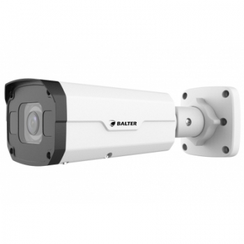 BALTER X ECO 4.0MP IP Außenkamera, 2.7-13.5mm AF Motorzoom, Nachtsicht 50m, WDR 120dB, RJ45 + BNC Ausgänge