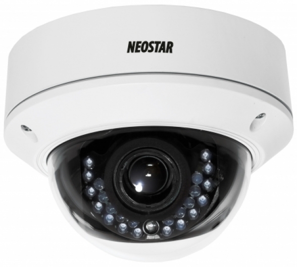 NEOSTAR HD Überwachungssystem  8x2.0MP Domes + 8 CH Rekorder-IS-HDKS28