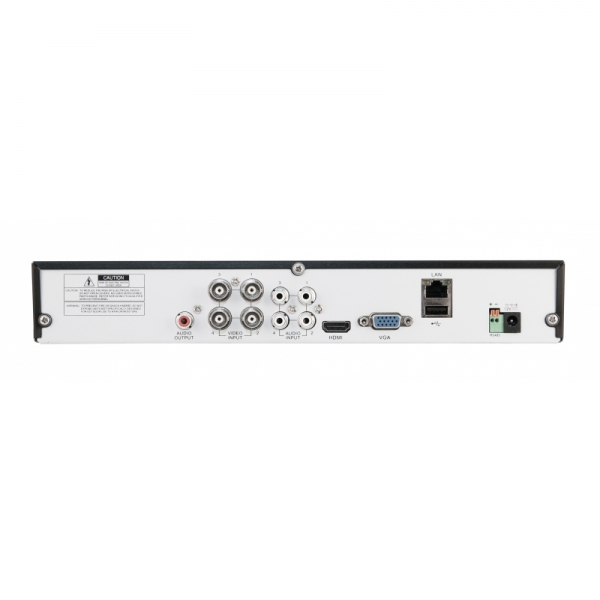 Hybrid HD-TVI/AHD/CVI BALTER 4-Kanal Videorekorder+ 2x IP Kameras