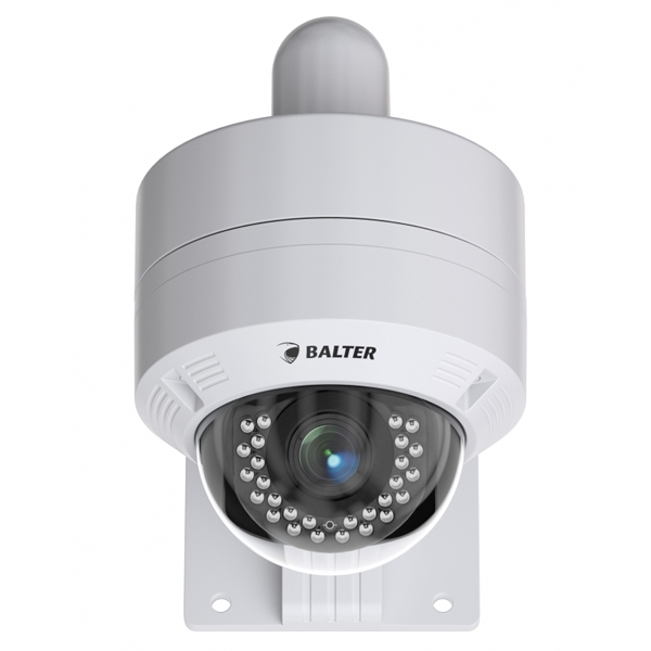 BALTER Wandmontageadapter für vandalensichere IP Dome-Kameras