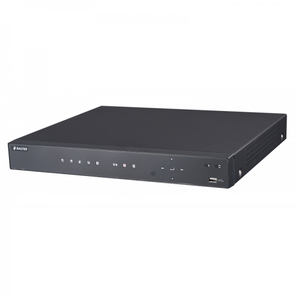 Videotürsprechanlage   Videosprechanlage  Video Türanlage BALTER 4-Kanal PoE 4K Netzwerk Videorekorder, 3840×2160p, H.265, P2P, HDMI 4K