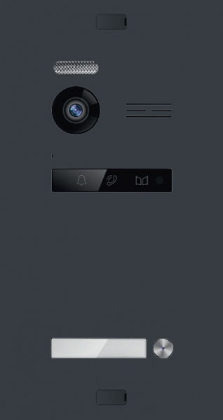 Video Türsprechanlage BALTER EVO QUICK mit 4x 4,3 Zoll Monitor 2-Draht BUS  Türstation mit 150° Weitwinkel-Kamera für 1 Familienhaus