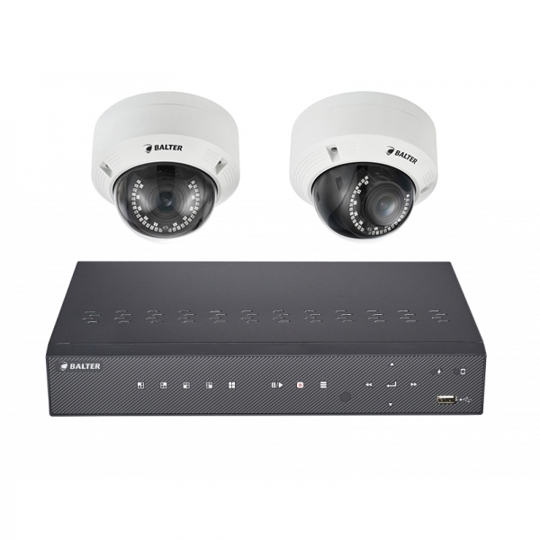 Videoüberwachung, Videoüberwachungssystem, Überwachungskamera, Komplettset