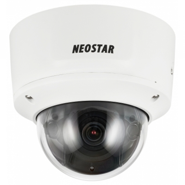 NEOSTAR 2.0MP Infrarot IP Dome-Kamera, 2.8mm, Nachtsicht 30m, PoE/12VNEOSTAR 8.0MP Exir IP Dome-Kamera, 2.8mm-12mm, Nachtsicht 30m, PoE/12V
