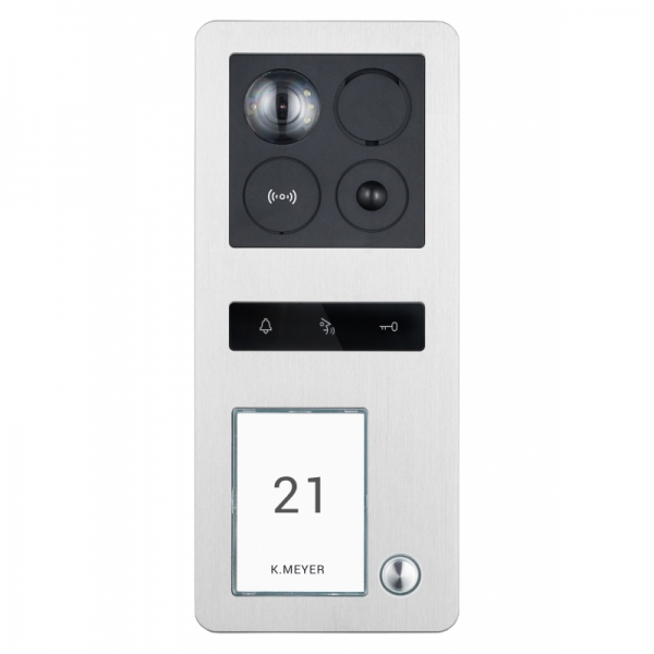 Balter ERA Video Türsprechanlage Aufputz für 1 Familienhaus  1x Monitor mit Smartphone App, Bewegungsmelder