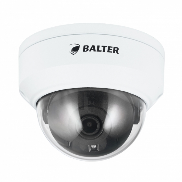 BALTER X ECO Vandalensichere IP Dome-Kamera mit 8.0MP, 2.8mm, Nachtsicht 30m
