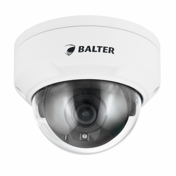 BALTER X PRO NightHawk Vandalensichere IP Dome-Kamera mit 4.0MP, 2.8mm, Nachtsicht 40m, Ultra Low Light