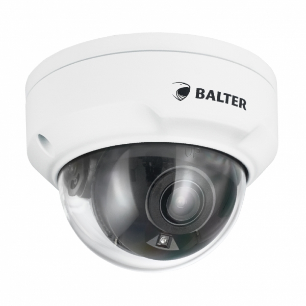 BALTER X PRO NightHawk Vandalensichere IP Dome-Kamera mit 4.0MP, 2.8mm, Nachtsicht 40m, Ultra Low Light