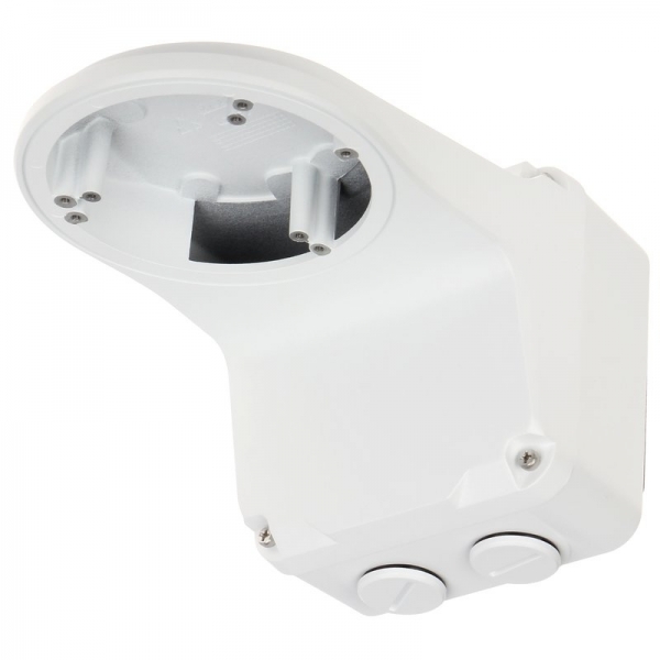 BALTER X Wandhalterung mit Anschlussdose / Junction Box für mini Dome-Kameras, Aluminium, Weiß