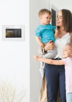 HD Video Türsprechanlage mit Fingerprint BALTER EVO für 1-Familienhaus mit 2x Monitor