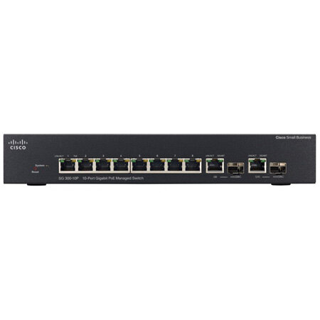 CISCO 8-port 10/100/1000 Managed Gigabit Switch, POE