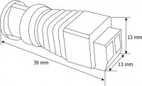 Adapter von BNC-Stecker (Koaxialkabel) auf 2-Draht-Kabel