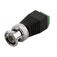 NEOSTAR Adapter von BNC-Stecker (Koaxialkabel) auf...