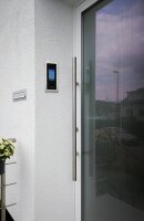 IP Video Türsprechanlage 8 Megapixel mit Fingerprint, Code, RFID, 180° Bildwinkel