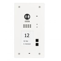 BALTER EVIDA White RFID Edelstahl-Türstation für 2 -Familienhaus, 2-Draht BUS Technologie