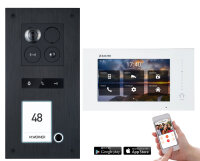 Video Türsprechanlage mit Smartphone App für 1...
