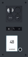 BALTER ERA RFID Unterputz-Türstation für 1 Familienhaus mit Smartphone App und Bewegungsmelder-Funktion
