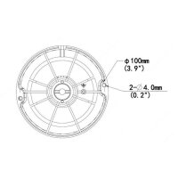 BALTER X ECO Vandalensichere IP Dome-Kamera mit 8.0MP, 2.8mm, Nachtsicht 30m