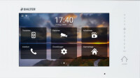 Balter ERA Video Türsprechanlage mit Fingerprint für 1 Familienhaus mit 3x 7" Monitor